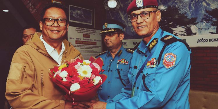 इन्डोनेसियन नेशनल प्रहरीका हेड अफ इन्टरनेशनल रिलेसन्स् डिभिजन प्रमुख नेपाल भ्रमणमा