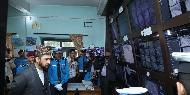 ट्राफिक प्रहरीलाई थप प्रविधिमैत्री बनाउनुपर्ने : गृहमन्त्री रवि लामिछाने