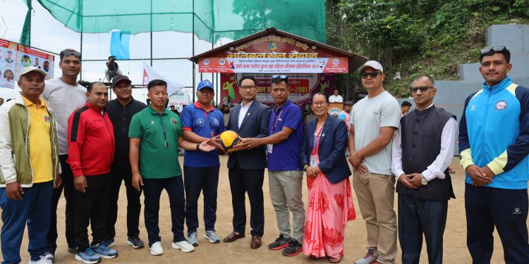 वर्षाका कारण स्थगित भलिबल सोमबार सेमिफाइनल हुने