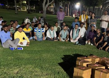 मधेशी एकता समाजले दुबईमा मनायो विजयादशमी