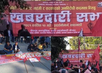 सरकारका गलत कदमका विरुद्ध सडक र सदन दुबै मोर्चाबाट प्रतिवादः प्रचण्ड