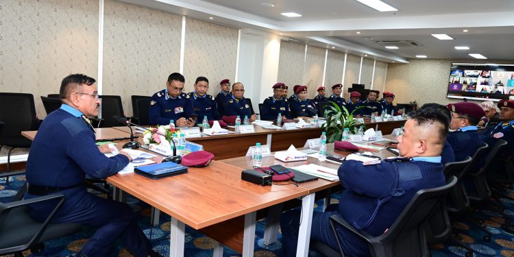 नेपाल प्रहरी कार्ययोजना तथा कार्यसम्पादन सम्झौताको पहिलो त्रैमासिक समीक्षा सम्पन्न