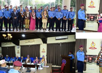 सेवानिवृत्त हुनु भएका वरिष्ठ प्रहरी अधिकृतहरूको बिदाइ
