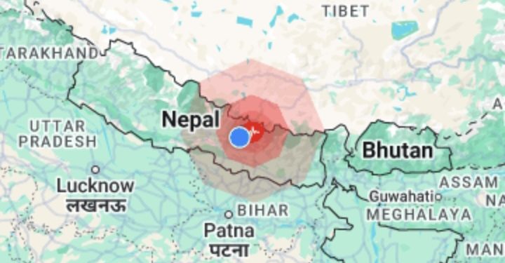 ५.१ म्याग्नेच्युडकाे भुकम्प