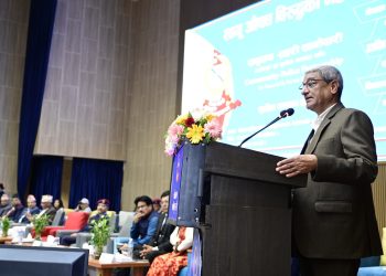 गृहमन्त्री रमेश लेखकको प्रमुख आतिथ्यतामा लागूऔषध विरूद्धको महाअभियान शुभारम्भ