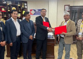 राष्ट्रिय वाणिज्य बैंक र सिंजा गाउँपालिका बीच किसान सरल कर्जा सम्बन्धी सम्झौता