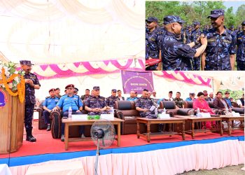 प्रहरी महानिरीक्षक दिपक थापाको प्रमुख आतिथ्यमा कमाण्डो तालिमको दिक्षान्त समारोह