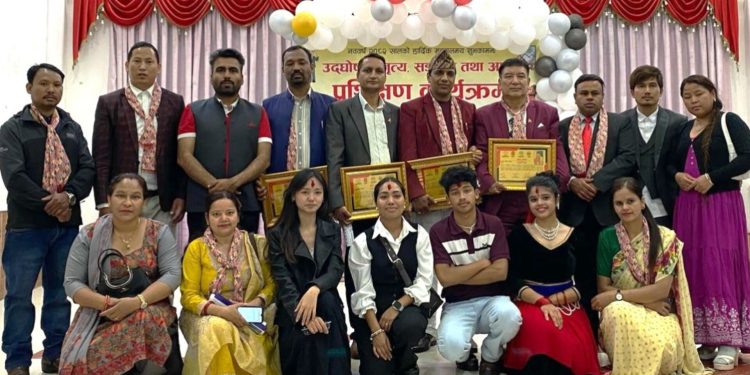 उद्‌घोषण, नृत्य, सङ्गीत र चित्रकलाको प्याकेज तालिम सम्पन्न