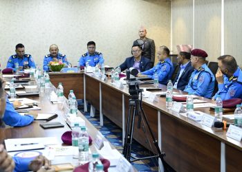 नेपाल प्रहरी कार्ययोजना तथा कार्यसम्पादन सम्झौताको तेस्रो त्रैमासिक समीक्षा सम्पन्न