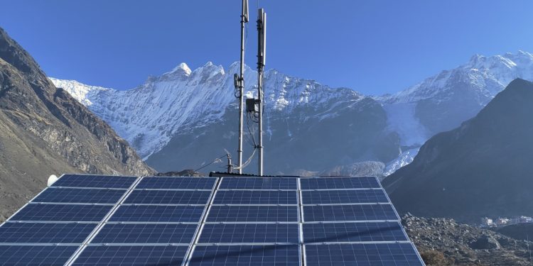 टेलिकमकाे 4G मोबाइल सेवा रसुवा जिल्लाको उच्च हिमाली क्षेत्रमा पनि