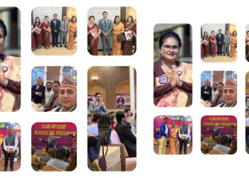 लायन्स क्लब इन्टरनेशनल डिष्ट्रीक्ट ३२५ आई अन्तर्गतकाे PVST Officer Schooling कार्यक्रम भव्य