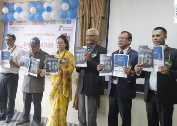 कान्तिपुर सिटी कलेजका विद्यार्थीद्धारा स्कलर्स प्रकाशन