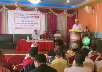 शिक्षक कर्मचारीहरुको पेशागत सुरक्षाको माग गर्दै हिस्टुन आन्दोलनमा जाने  