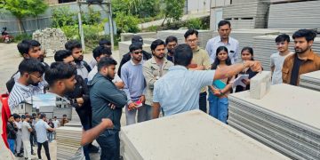 Engineering Students Visit Nepal Eco Panel Factory for Hands-on Learning Experience