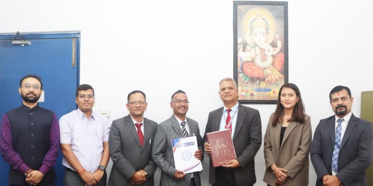 नेपाल बैंक र कोटबारी होटेल प्रालि बिच सम्झौता