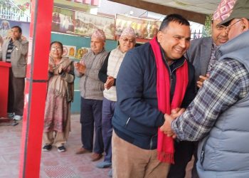 काठमाडौँ २ मा नितेश पौडेलको चुनावी भेटघाट तिव्र