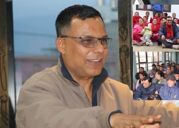 काठमाडौंमा रहेका मतदातासँग गोरखाका कांग्रेस उम्मेदवार दवाडीले गरे अन्तरक्रिया