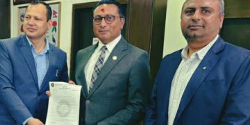 स्टक ब्रोकर एसोसिएसनद्वारा अर्थमन्त्रीलाई ६ बुँदे सुझावपत्र