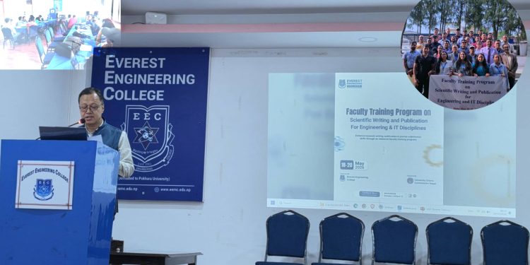 एभरेष्ट इन्जिनियरिङ कलेजमा तीन दिने शोध लेखन तालिम सम्पन्न